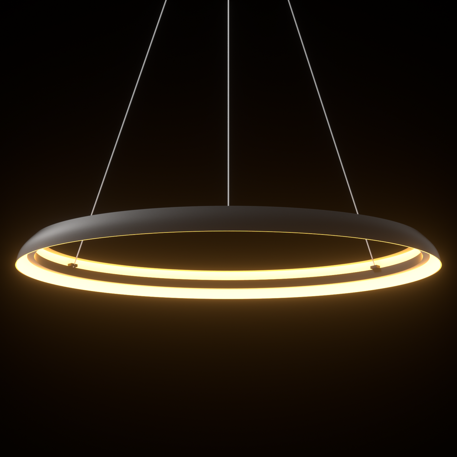 SANDY LED Oval Pendant Light Fixtures 2CCT Dimmable for Dining Kitchen - 7Pandas Australia