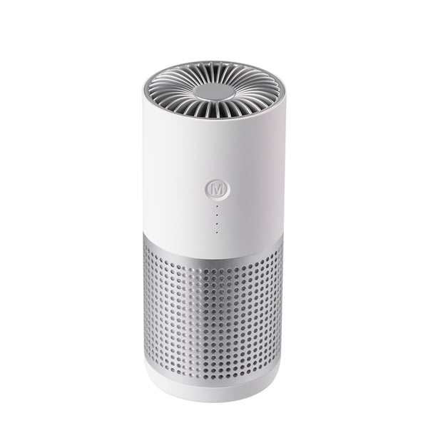 Car Mini Air Purifier with True HEPA Filter Cleans Air Eliminates Smoke & Odor Travel Air Purifier for Office