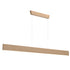 REBECA Nordic Style LED Dimmable Wood Linear Light Fixtures Office Kitchen Island for Dining Room