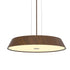 EDWARD Natural Wood LED Timber Pendant Light Contemparory Style Kitchen Island 3000K warmwhite