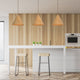 ERDOS Modern Nordic Style Natural Wood Pendant Light Fixtures E27 base - 7Pandas Australia