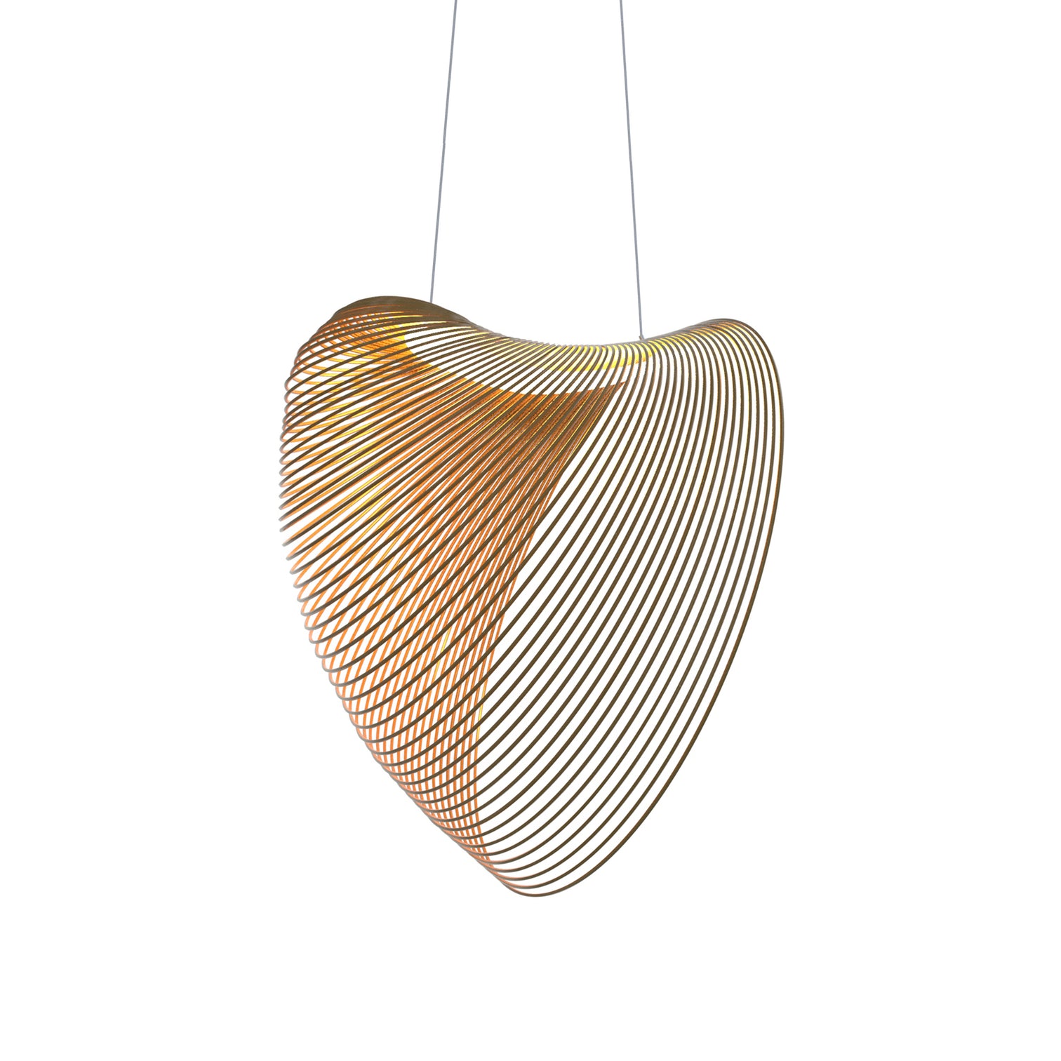 BOSTON Natural Wood LED Timber Pendant Light Contemparory Designer warmwhite - 7Pandas Australia