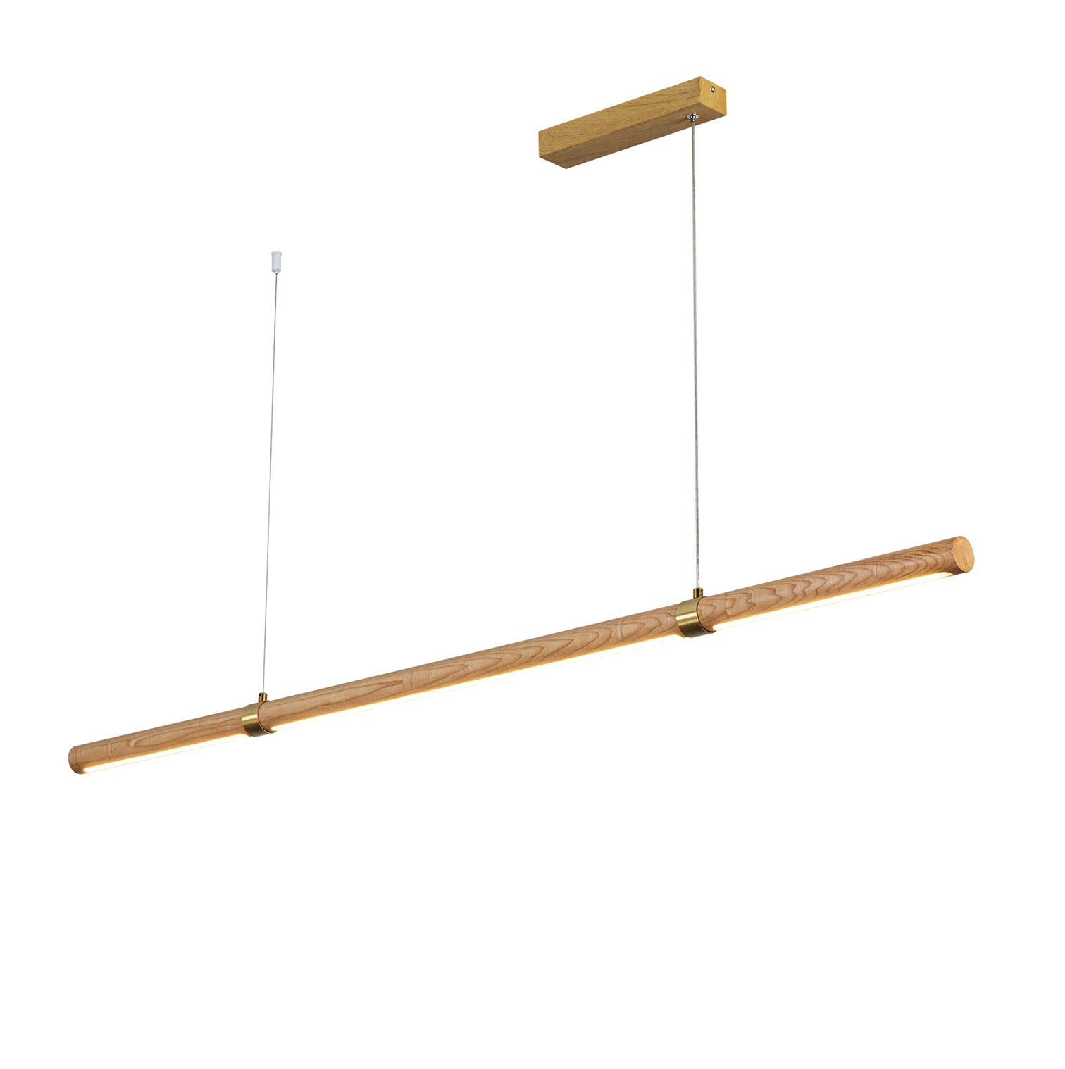 MAPLE Dimmable LED Solid Natural Wood Linear Light 3CCT Selectable Kitchen Bench top for Dining Room - 7Pandas Australia