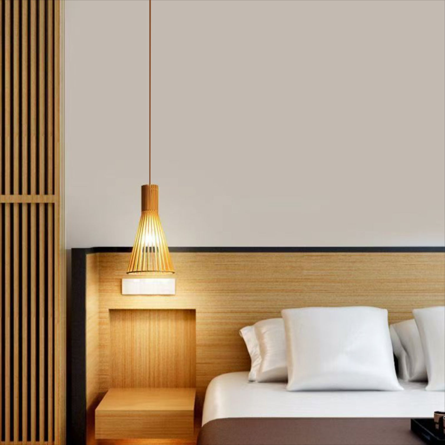 Marven Modern Style Plywood Pendant Light Kitchen Island Dining Room - 7Pandas Australia