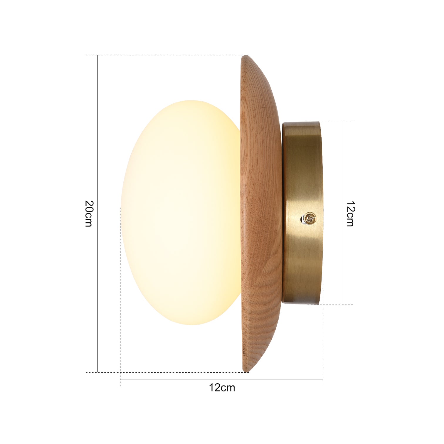 JORDAN Modern Style Timber Interior Indoor Wall Light G9 LED bulb included - 7Pandas Australia