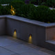 4PACK Outdoor Step Light 3W Pathway Garden Stair Light DC12V Warmwhite 3000K IP65 - 7Pandas Australia