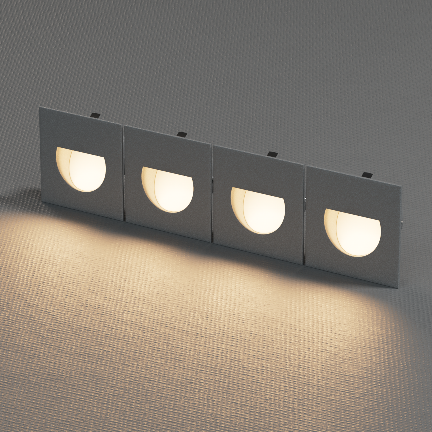 4PACK LED Outdoor Step ST316 ST317 Light 3W 3CCT Selectable Colour Temperature IP65 - 7Pandas Australia