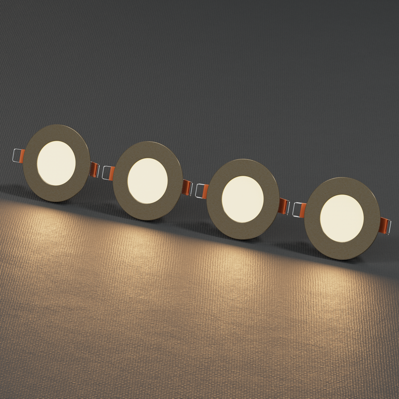 4PACK LED indoor Step Light ST303 ST203 3W 3CCT Selectable Colour Temperature w/driver - 7Pandas Australia