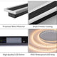 PRONTO LED Linear Outdoor Exterior Wall Light 3CCT IP65 Rated - 7Pandas Australia