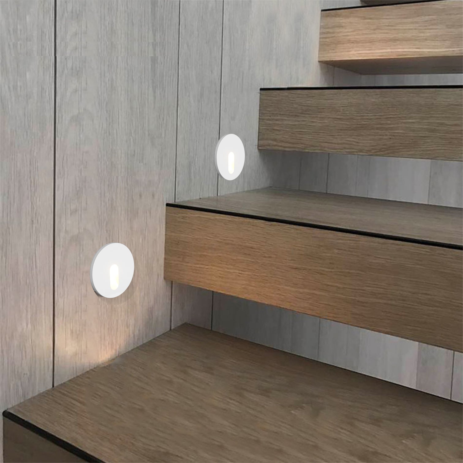 4PACK Outdoor Step Light 3W Pathway Garden Stair Light DC12V Warmwhite 3000K IP65 - 7Pandas Australia