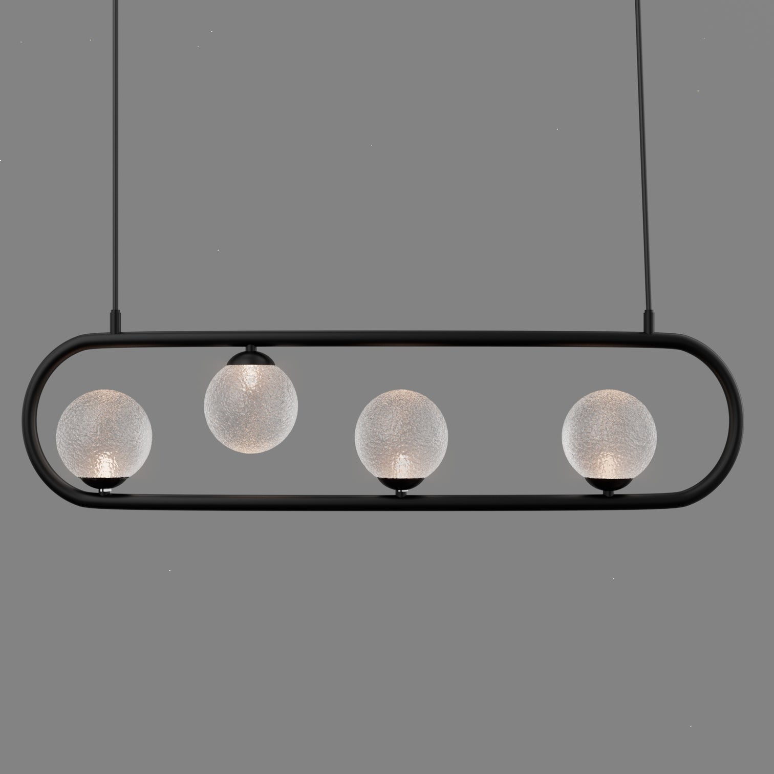 ALFA 4-Lights Modern Style Glass Pendant Light fixtures Dining Room Kitchen G9 - 7Pandas Australia