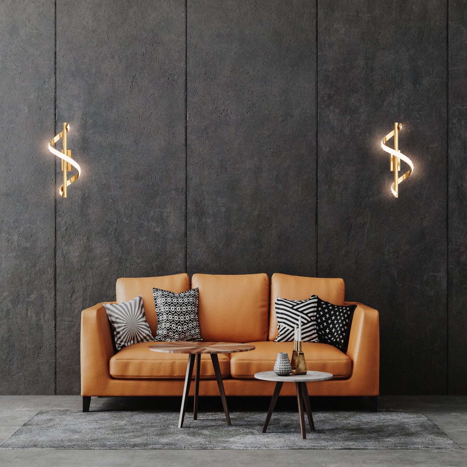 TERESA LED Modern Style Interior Wall Light 10W 3000K Warmwhite - 7Pandas Australia