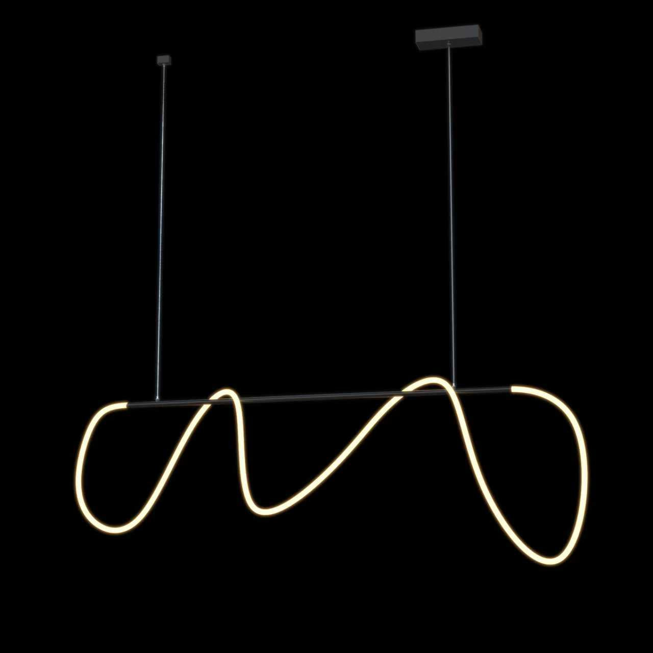 LUNA Contemporary Dimmable LED Strip Pendant Luxury Style Bar Dining Table CCT Remote Control - 7Pandas Australia