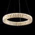 CASSIE LED Dimmable Round K9 Crystal Chandeliers 3CCT Living Room