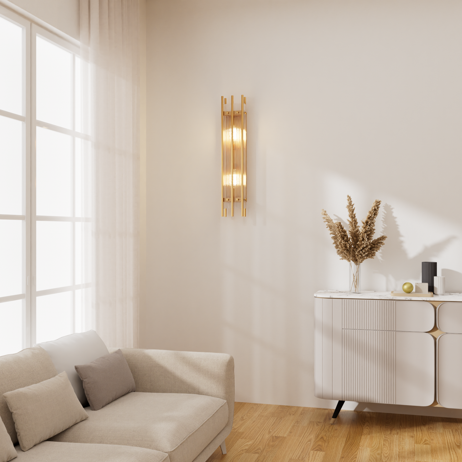 VALENCIA Modern Style Design LED Crystal Interior Wall Light E14 - 7Pandas Australia