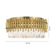 HARZ 500mm Modern Style Flush Mount K9 Crystal Ceiling Light Living Room E14