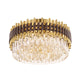 HARZ 500mm Modern Style Flush Mount K9 Crystal Ceiling Light Living Room E14 - 7Pandas Australia