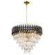 HARZ 5-Tier Round Modern Luxury K9 Clear Crystal Chandeliers Dimmable - 7Pandas Australia