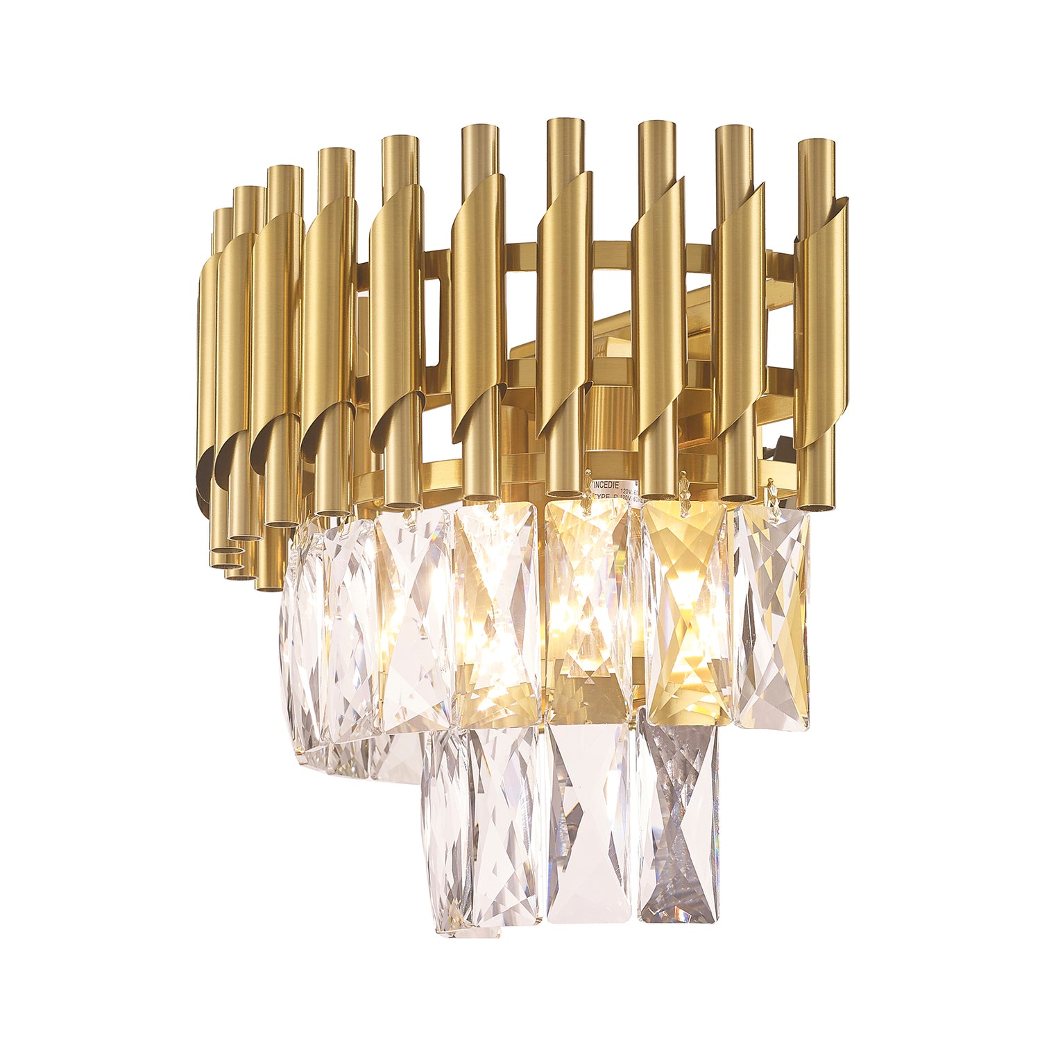 HARZ Modern Crystal Interior Design Sconces Wall Mount Lighting Fixture - 7Pandas Australia