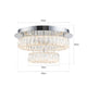 CASSIE Modern K9 LED Crystal Ceiling Flush mount Type CCT Dimmable - 7Pandas Australia