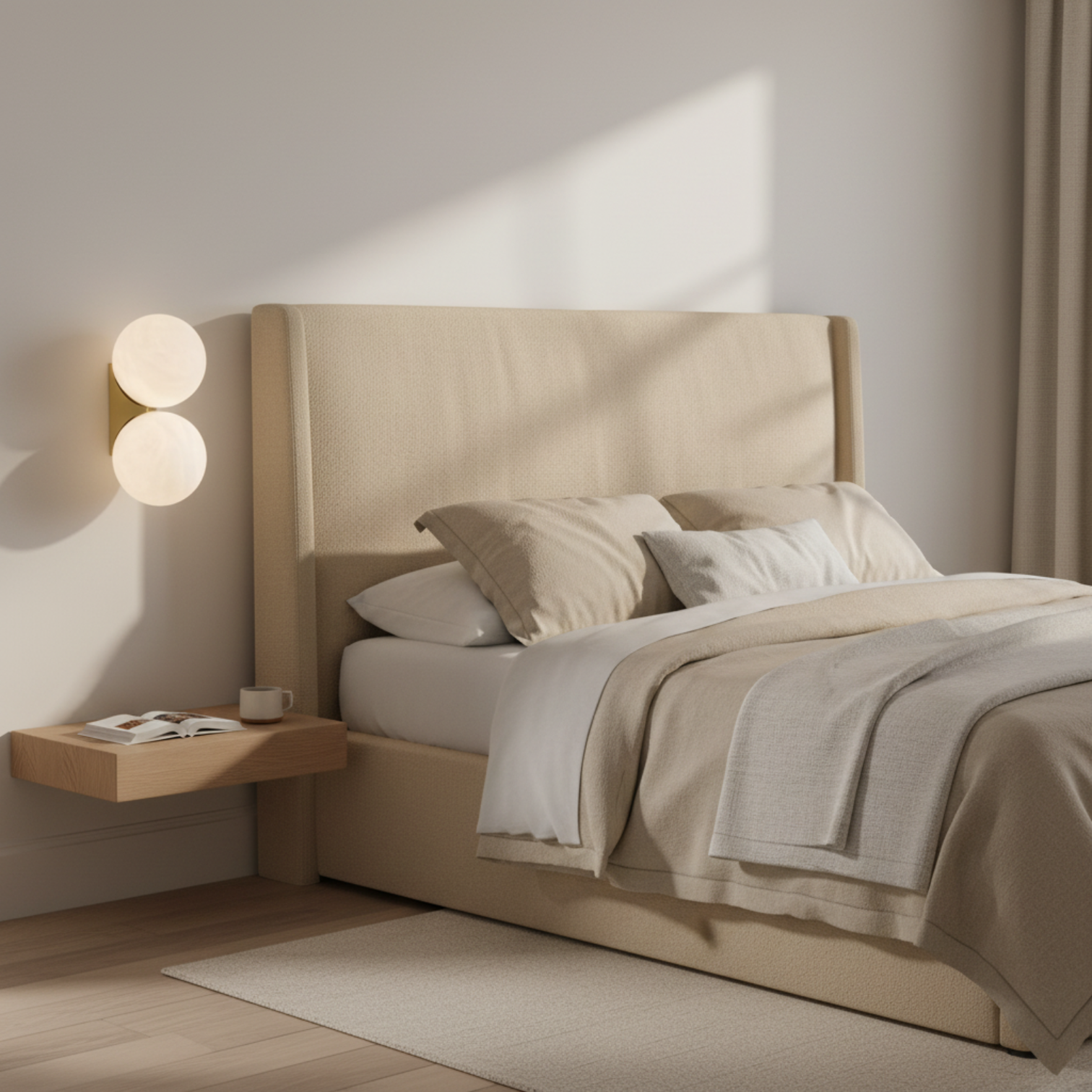 TACOMA Luxury Design Modern Solid Copper Alabaster Interior Wall Light LED G9 Dimmable - 7Pandas Australia