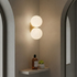 TACOMA Luxury Design Modern Solid Copper Alabaster Interior Wall Light LED G9 Dimmable