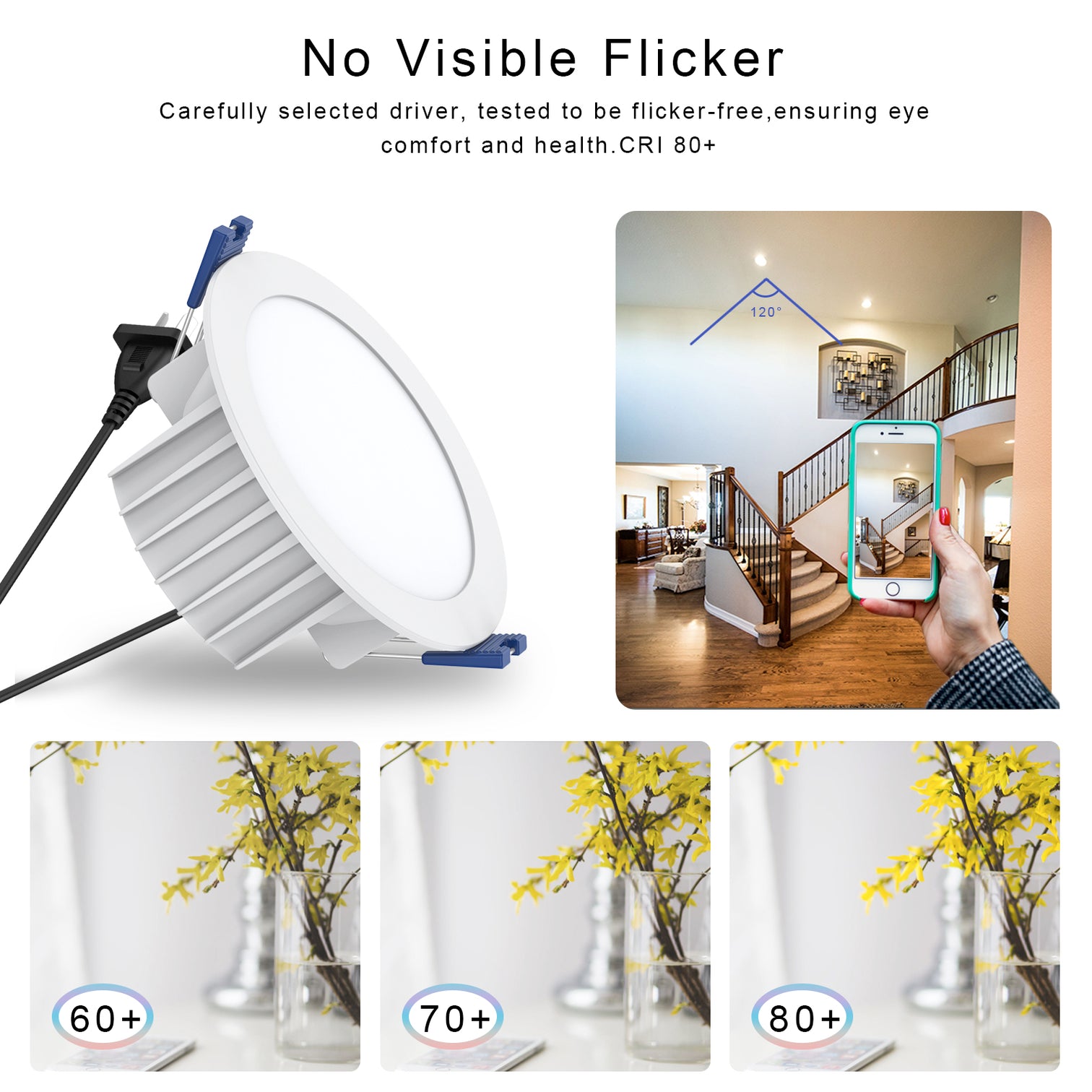 LED Recessed Downlight 10PACK 10W TRI-Color Dimmable 900lm CCT 90mm SAA Approval with 3 years Warranty - 7Pandas Australia