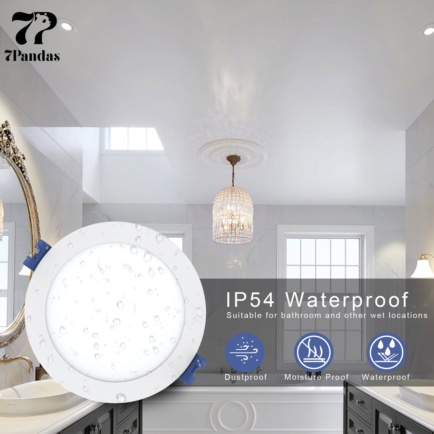 LED Recessed Downlight 10PACK 10W TRI-Color Dimmable 900lm CCT 90mm SAA Approval with 3 years Warranty - 7Pandas Australia