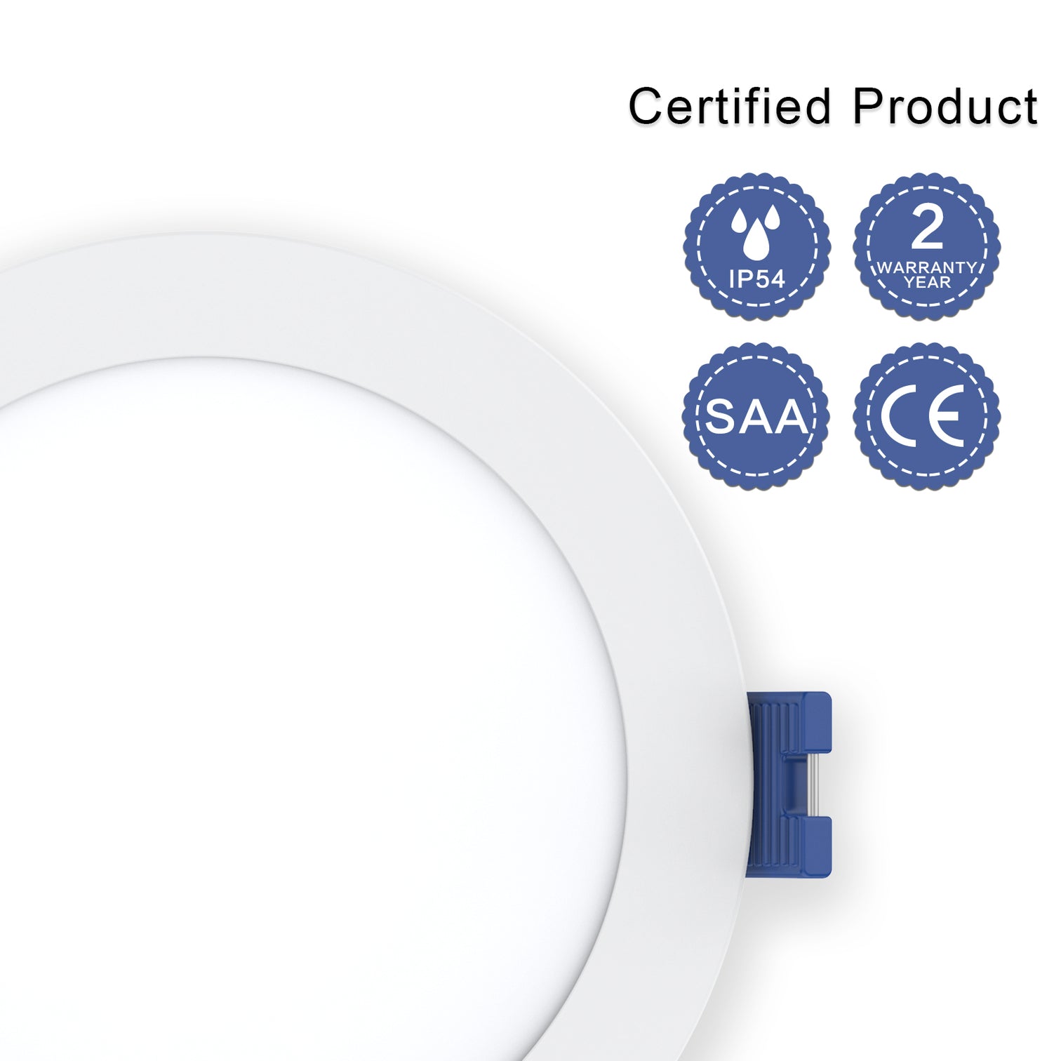 LED Recessed Downlight 10PACK 10W TRI-Color Dimmable 900lm CCT 90mm SAA Approval with 3 years Warranty - 7Pandas Australia