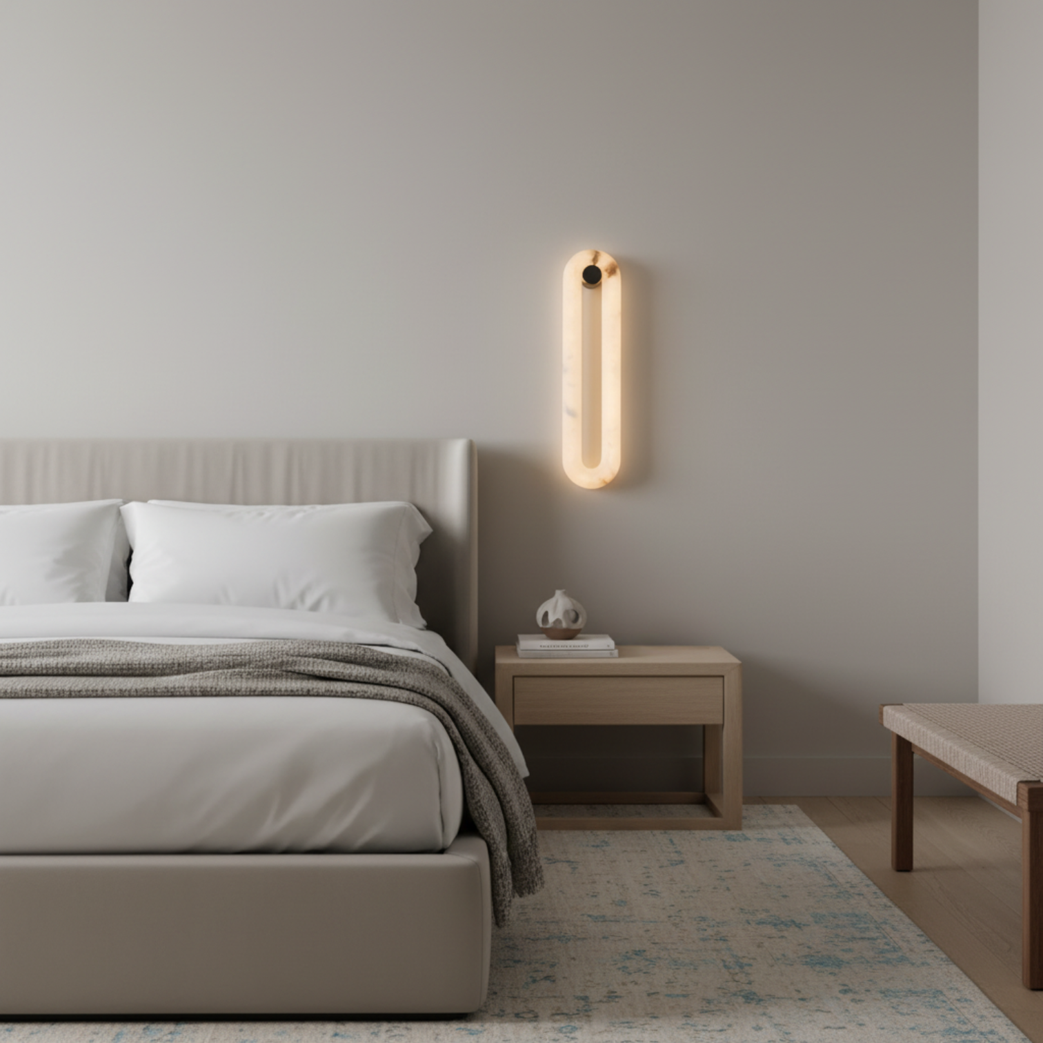 PIETRO Alabaster Designer Interior LED Wall Light 3CCT Dimmable - 7Pandas Australia