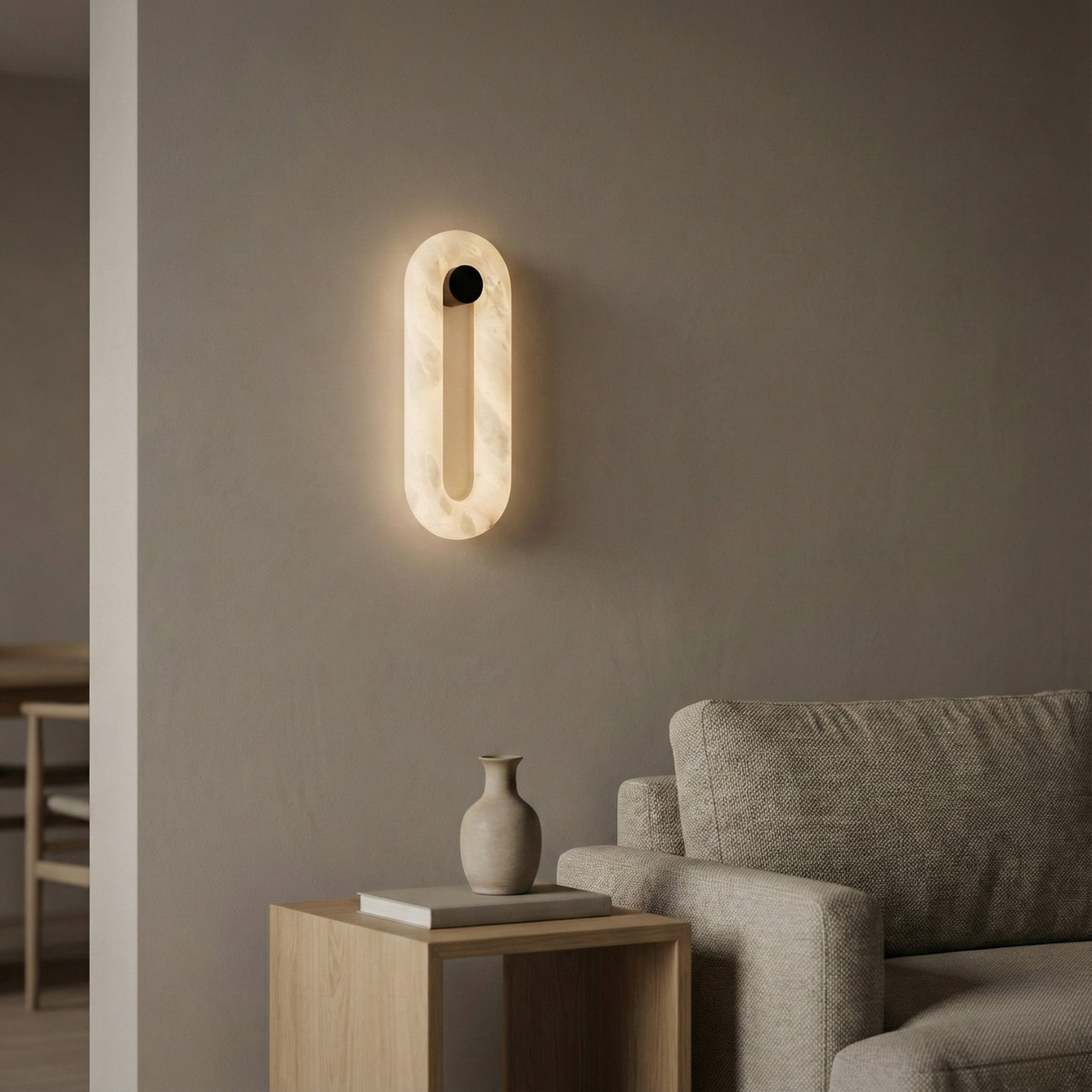 PIETRO Alabaster Designer Interior LED Wall Light 3CCT Dimmable - 7Pandas Australia