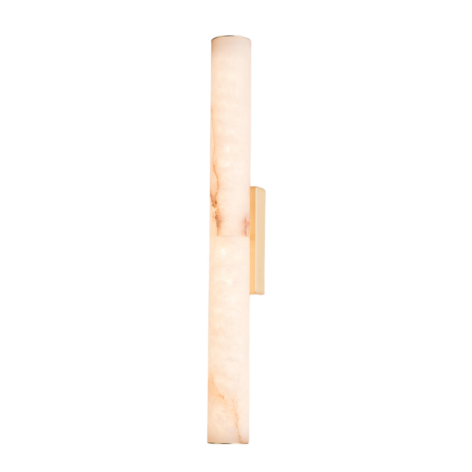 MILLER LED Alabaster Solid Copper Interior Wall Light 14W 3CCT Dimmable Bathroom Vanity Light Aged Brass - 7Pandas Australia