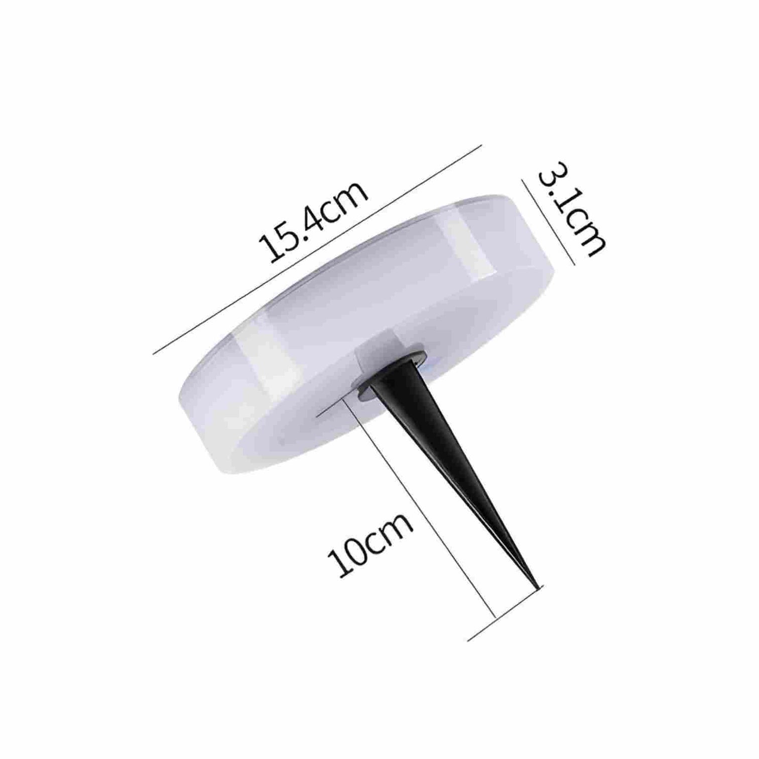 ABEL Solar Light IP65 1200mAh Pathway Garden Lighting 2W 3000K Warmwhite - 7Pandas Australia