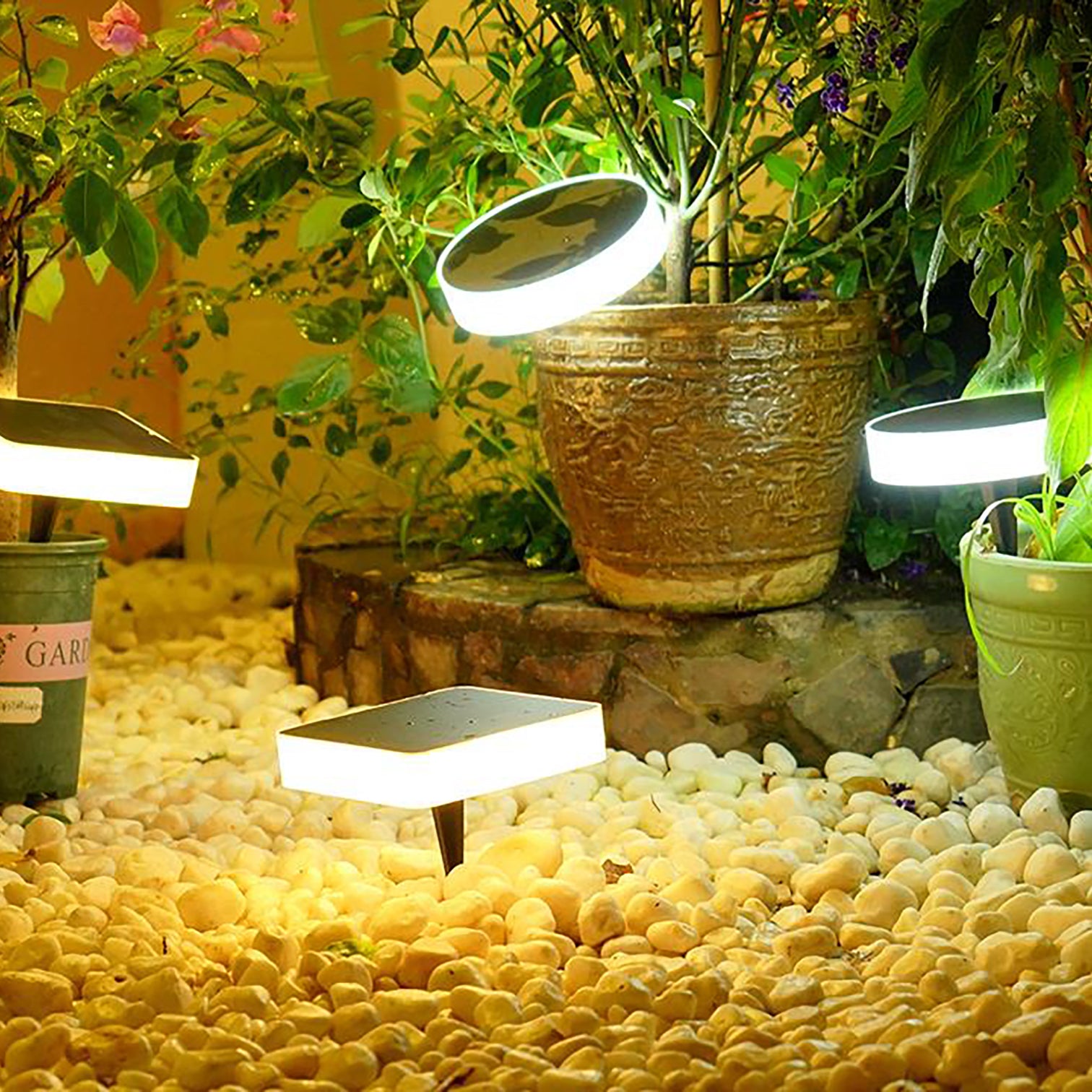 ABEL Solar Light IP65 1200mAh Pathway Garden Lighting 2W 3000K Warmwhite - 7Pandas Australia