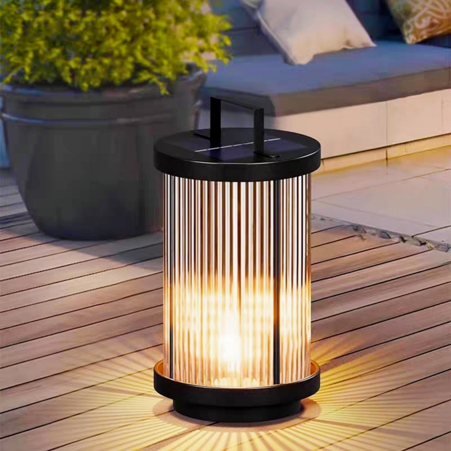 EMILY Solar Landscape Lighting Rechargeable Outdoor IP55 400mAh Warmwhite - 7Pandas Australia