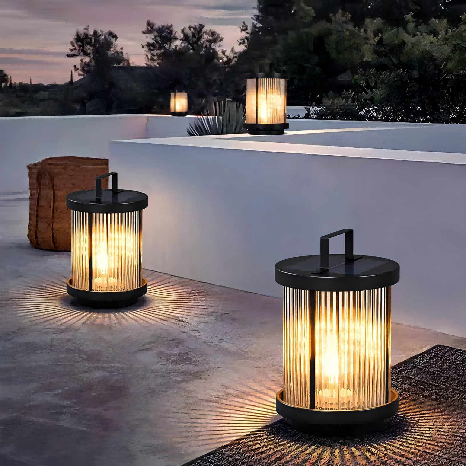 EMILY Solar Landscape Lighting Rechargeable Outdoor IP55 400mAh Warmwhite - 7Pandas Australia