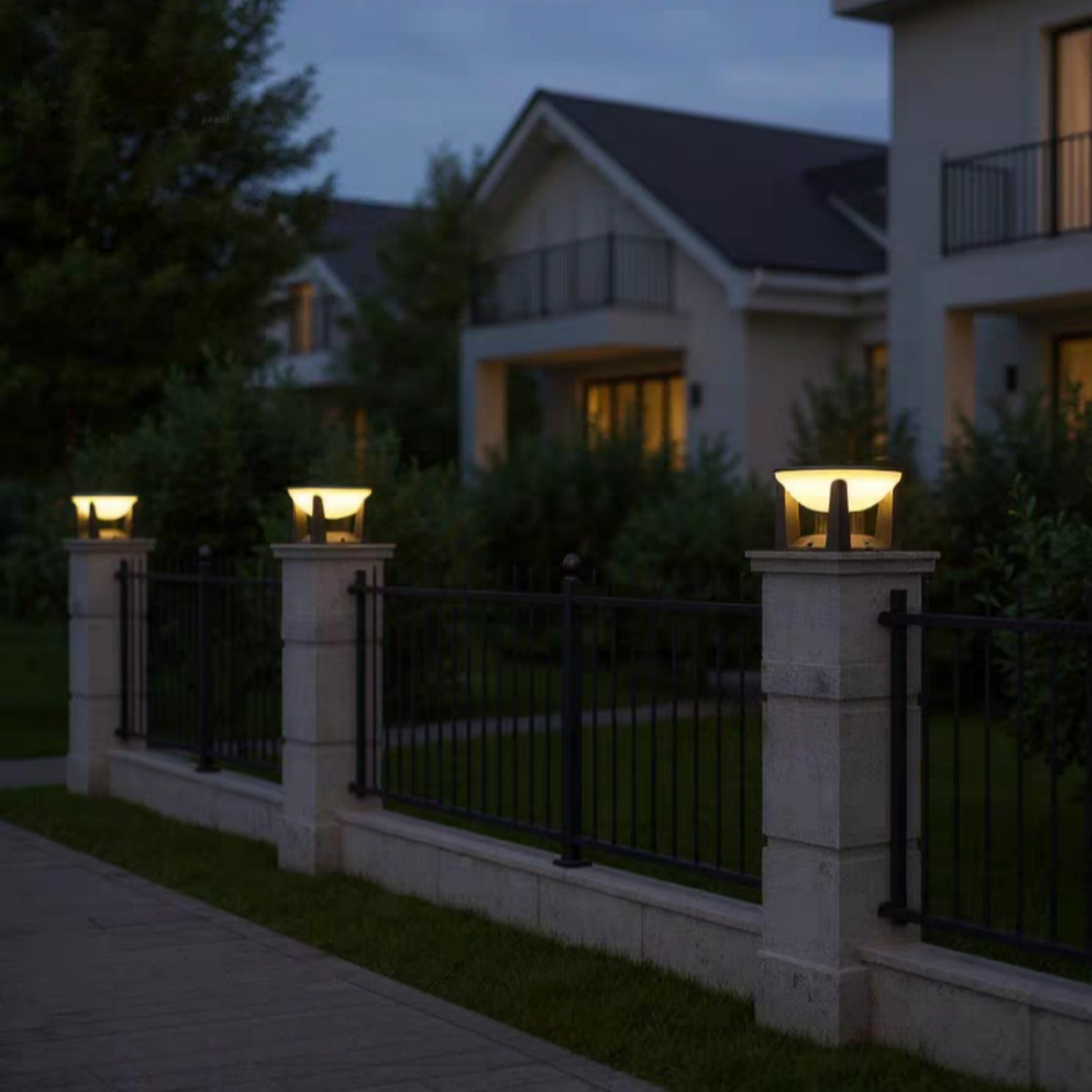 LINDA Outdoor Landscape Solar Rechargeable 3600mAh IP65 3CCT Garden Pathway Lighting - 7Pandas Australia