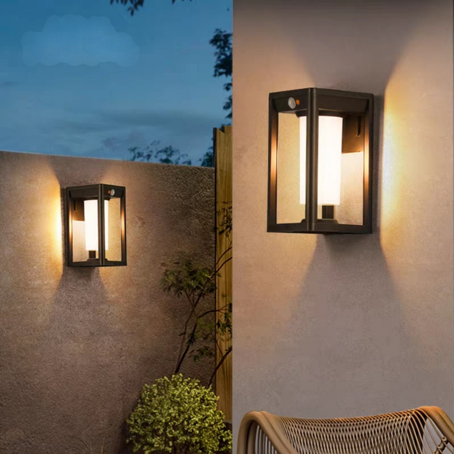 GRACE Solar Light 2000mAh Outdoor Wall Light Sensor IP54 3CCT - 7Pandas Australia