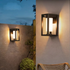 GRACE Solar Light 2000mAh Outdoor Wall Light Sensor IP54 3CCT