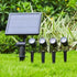 SPIKE 4PACK LED Solar Garden WI-FI intelligent RGB Aluminium Body 5W 4000mAh 3m Cable