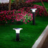 DORIS Solar Charging 4000mAh Aluminium LED Bollard Smart WIFI Intelligent Lighting IP65 RGB