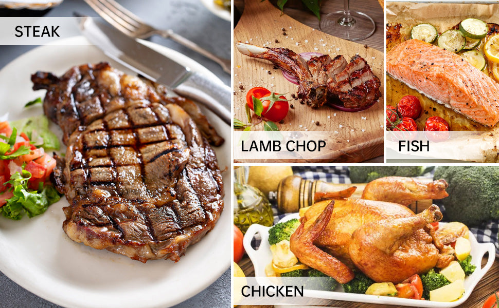 Wireless Meat Thermometer Probe 70M Bluetooth for BBQ Oven  Smoker iOS/Android App - 7Pandas Australia