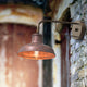 FLORENCE Antique Wall Lamp Aged Solid Copper E27 - 7Pandas Australia