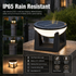 LINDA Outdoor Landscape Solar Rechargeable 3600mAh IP65 3CCT Garden Pathway Lighting