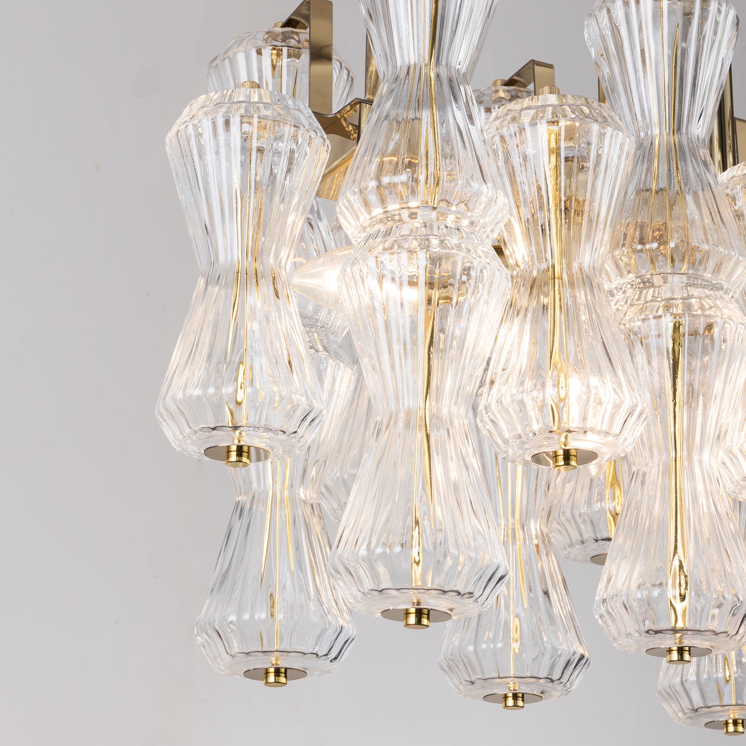 ARES 1150mm LED Rectangular Crystal Dinning Chandelier Dimmable with LED Bulb Aged Brass - 7Pandas Australia