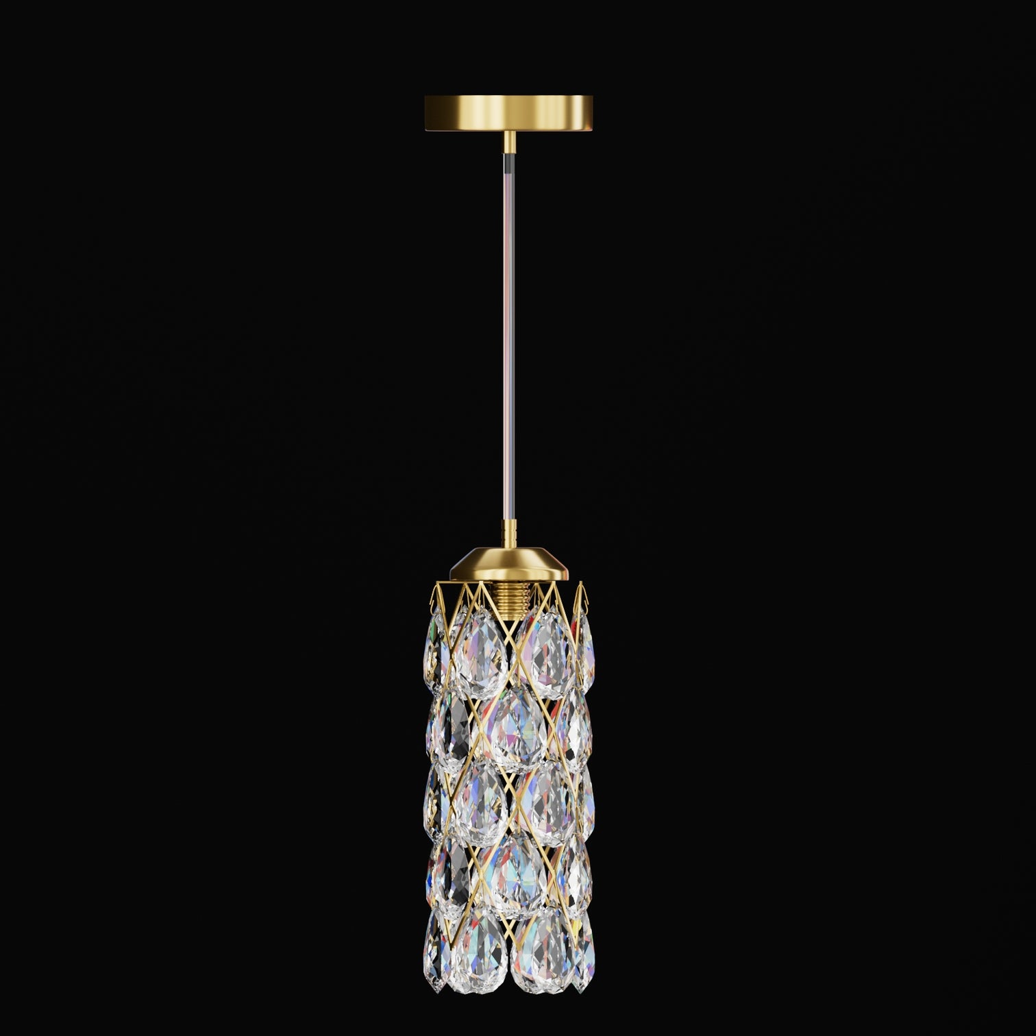 MUNI Comtemporary Crystal Pendant Light fixtures Dining Room G9 - 7Pandas Australia