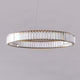 RING Modern Style Round Crystal Chandelier Pendant Light tri-color Dimmable - 7Pandas Australia