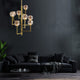 TULIM 8-Light Aged Brass G9 Crystal Chandelier - 7Pandas Australia