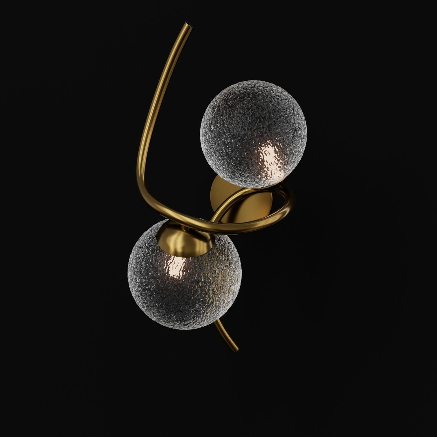 ALFA Contemporary Glass ball Wall Light fixtures Bathroom Vanity Light G9 - 7Pandas Australia