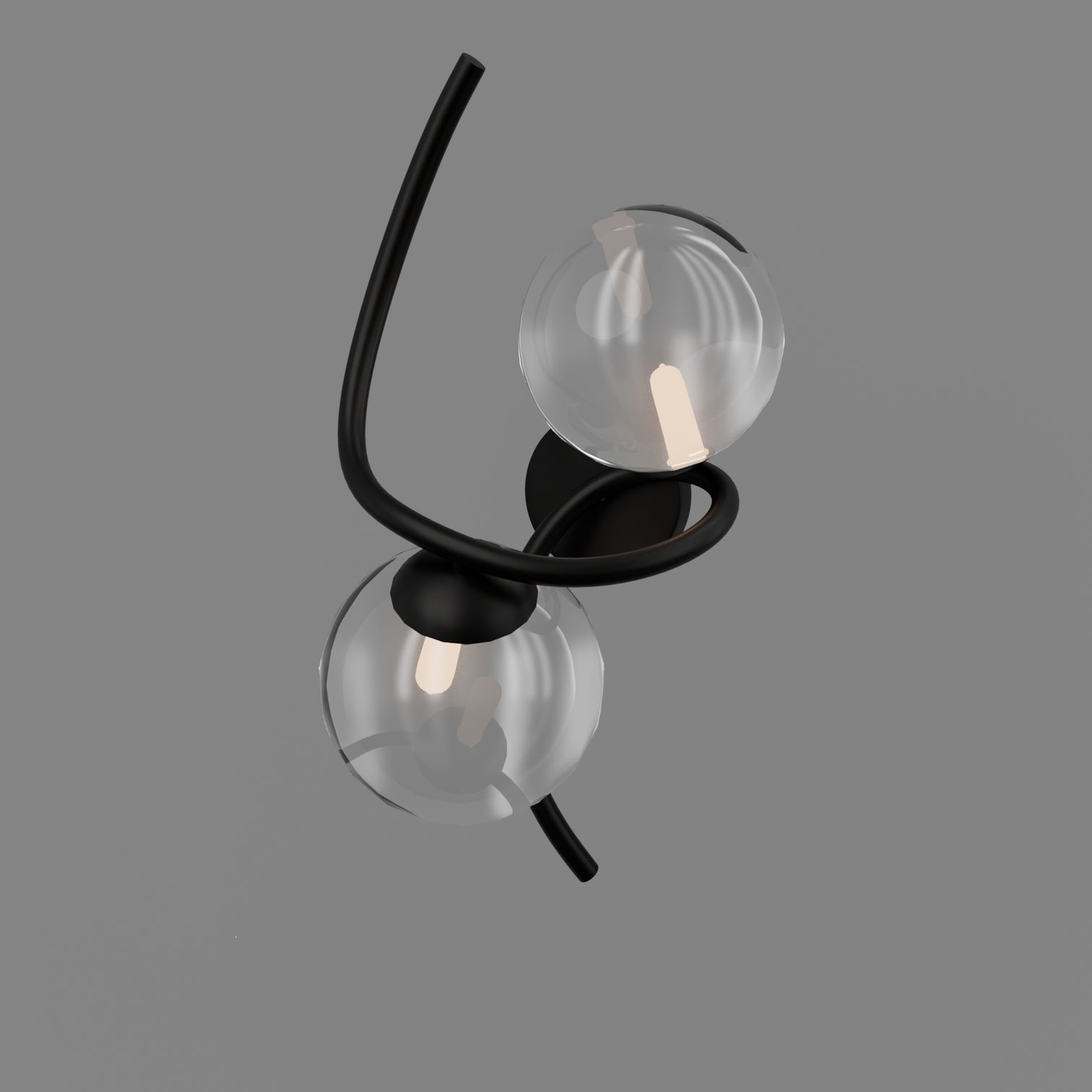 ALFA Contemporary Glass ball Wall Light fixtures Bathroom Vanity Light G9 - 7Pandas Australia